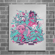 Load image into Gallery viewer, Shirts Posters / 4"x6" / White A N I M E W A V E