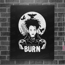 Load image into Gallery viewer, Shirts Posters / 4"x6" / Black Burn
