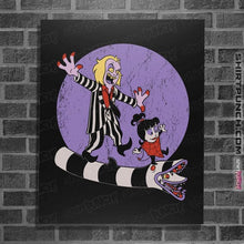 Load image into Gallery viewer, Daily_Deal_Shirts Posters / 4"x6" / Black Beetle And Girl