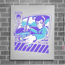 Load image into Gallery viewer, Shirts Posters / 4"x6" / White Gentleman Thief