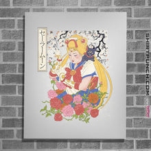 Load image into Gallery viewer, Shirts Posters / 4"x6" / White Moon Print