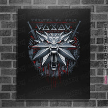 Load image into Gallery viewer, Daily_Deal_Shirts Posters / 4&quot;x6&quot; / Black The White Wolf
