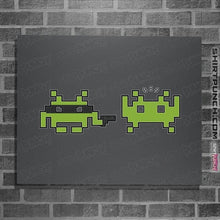 Load image into Gallery viewer, Secret_Shirts Posters / 4"x6" / Charcoal Space Robber