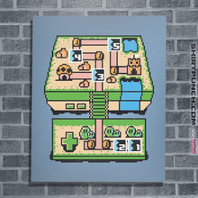 Load image into Gallery viewer, Shirts Posters / 4"x6" / Powder Blue Consoler Bros