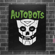 Load image into Gallery viewer, Secret_Shirts Posters / 4"x6" / Black Punk Robot