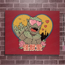 Load image into Gallery viewer, Daily_Deal_Shirts Posters / 4"x6" / Red Kaiju Love