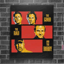 Load image into Gallery viewer, Shirts Posters / 4"x6" / Black The Good The Bad And The Bobby