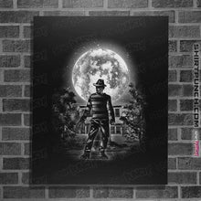 Load image into Gallery viewer, Shirts Posters / 4"x6" / Black Moonlight Claw