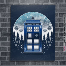 Load image into Gallery viewer, Secret_Shirts Posters / 4"x6" / Navy Time And Space And Snow