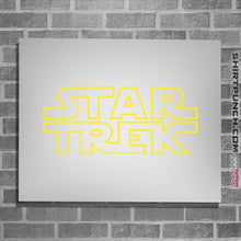 Load image into Gallery viewer, Shirts Posters / 4"x6" / White Star Trek Logo
