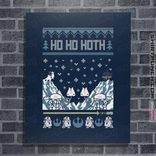 Load image into Gallery viewer, Shirts Posters / 4"x6" / Navy Ho Ho Hoth