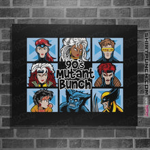 Load image into Gallery viewer, Shirts Posters / 4"x6" / Black 90s Mutant Bunch