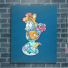 Load image into Gallery viewer, Shirts Posters / 4"x6" / Sapphire Magical Silhouettes - Cheshire Cat