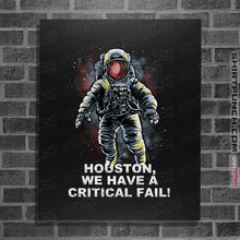 Load image into Gallery viewer, Secret_Shirts Posters / 4"x6" / Black Critical Fail