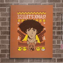Load image into Gallery viewer, Shirts Posters / 4"x6" / Orange Cowboy Xmas