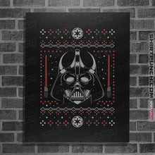 Load image into Gallery viewer, Shirts Posters / 4"x6" / Black Imperial Leader Christmas
