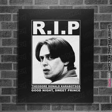 Load image into Gallery viewer, Shirts Posters / 4"x6" / Black RIP Donny