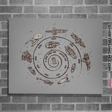 Load image into Gallery viewer, Secret_Shirts Posters / 4"x6" / Sports Grey Timeline