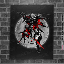 Load image into Gallery viewer, Shirts Posters / 4"x6" / Black Gravija