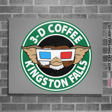 Load image into Gallery viewer, Secret_Shirts Posters / 4"x6" / Sports Grey Kingston Falls 3D Coffee
