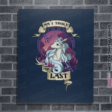 Load image into Gallery viewer, Shirts Posters / 4"x6" / Navy The Last