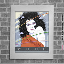 Load image into Gallery viewer, Shirts Posters / 4"x6" / White Zuul