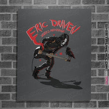 Load image into Gallery viewer, Secret_Shirts Posters / 4"x6" / Charcoal Eric Draven's Revenge