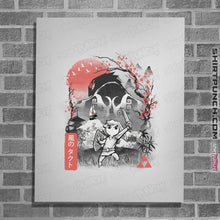 Load image into Gallery viewer, Daily_Deal_Shirts Posters / 4"x6" / White Sumie Waker