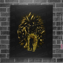 Load image into Gallery viewer, Shirts Posters / 4"x6" / Black Super Attack SSJ3