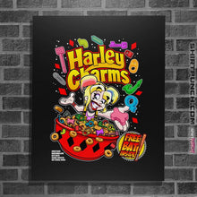 Load image into Gallery viewer, Shirts Posters / 4"x6" / Black Harley Charms