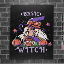 Load image into Gallery viewer, Secret_Shirts Posters / 4"x6" / Black Basic Witch Season.