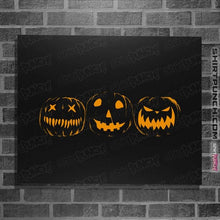 Load image into Gallery viewer, Shirts Posters / 4"x6" / Black Jack O Lanterns