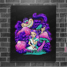 Load image into Gallery viewer, Daily_Deal_Shirts Posters / 4"x6" / Black Oh Alice