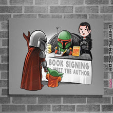 Load image into Gallery viewer, Daily_Deal_Shirts Posters / 4"x6" / Sports Grey Book Signing