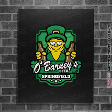 Load image into Gallery viewer, Daily_Deal_Shirts Posters / 4"x6" / Black O' Barney's