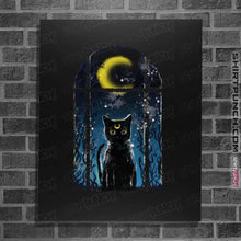 Load image into Gallery viewer, Shirts Posters / 4"x6" / Black Moon Visitor