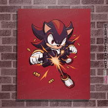 Load image into Gallery viewer, Daily_Deal_Shirts Posters / 4"x6" / Red PG-13 Hedgehog