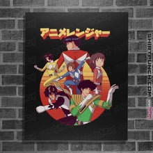 Load image into Gallery viewer, Shirts Posters / 4"x6" / Black Animerenja