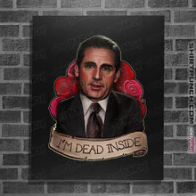 Load image into Gallery viewer, Shirts Posters / 4"x6" / Black Dead Inside