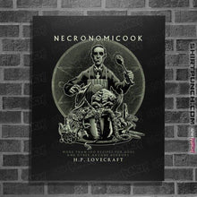Load image into Gallery viewer, Shirts Posters / 4"x6" / Black Necronomicook