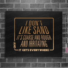 Load image into Gallery viewer, Daily_Deal_Shirts Posters / 4"x6" / Black Sand Feels