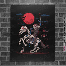 Load image into Gallery viewer, Shirts Posters / 4"x6" / Black The Blood Moon Rising