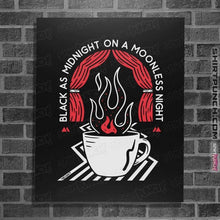 Load image into Gallery viewer, Secret_Shirts Posters / 4"x6" / Black Moonless Night