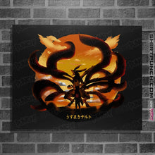 Load image into Gallery viewer, Shirts Posters / 4"x6" / Black Tailed Beast Unleashed
