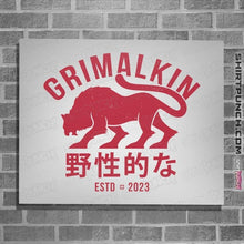 Load image into Gallery viewer, Shirts Posters / 4"x6" / White Grimalkin