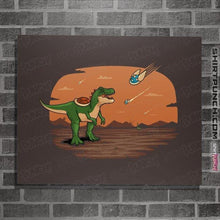 Load image into Gallery viewer, Shirts Posters / 4"x6" / Dark Chocolate Blue Extinction