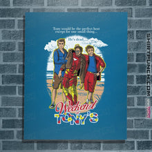 Load image into Gallery viewer, Shirts Posters / 4"x6" / Sapphire Weekend at Tony's