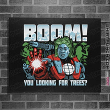 Load image into Gallery viewer, Secret_Shirts Posters / 4"x6" / Black The Captain Machine