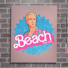 Load image into Gallery viewer, Daily_Deal_Shirts Posters / 4"x6" / Pink Beach You Off