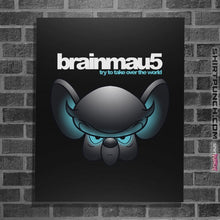 Load image into Gallery viewer, Shirts Posters / 4"x6" / Black Brainmau5